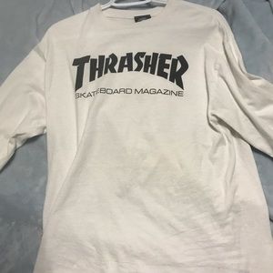 Long sleeve thrasher tee